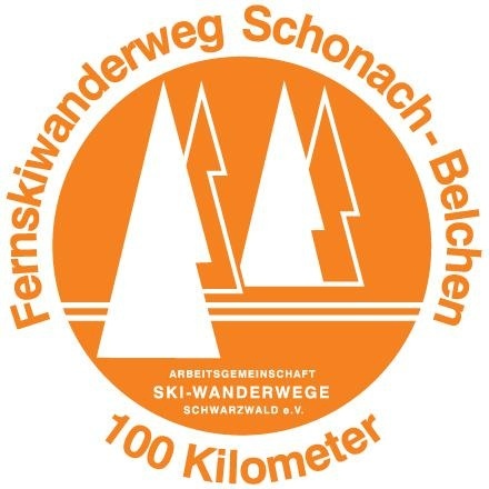 Das Logo des Fernskiwanderwegs Schonach - Belchen