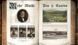 Blick in das virtuelle Geschichtsbuch © NAZ Südschwarzwald Blick in das virtuelle Geschichtsbuch © NAZ Südschwarzwald