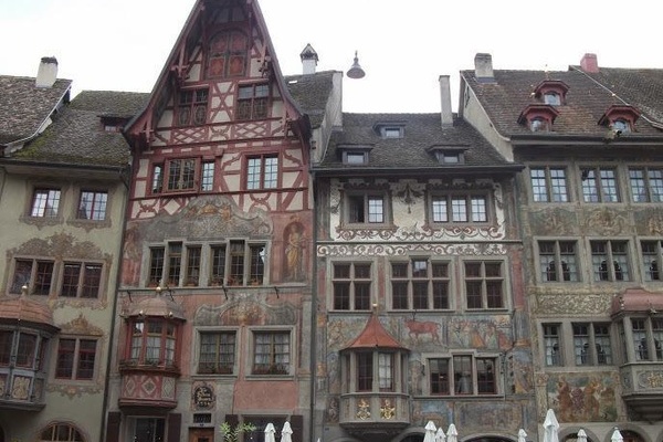 Die historische Altstadt von Schaffhausen