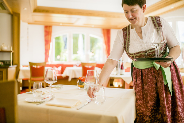 Blick in die Gaststube des Restaurant-Hotels Sennhütte © Eberle