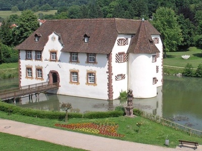 Das Wasserschloss in Inzlingen  Claudia Meyer